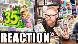 SUPER MARIO BROS 35TH ANNIVERSARY DIRECT REACTION - Happy Console Gamer