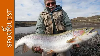 Fly Fishing For Monstrous Argentinian Trout - Jurassic Lake