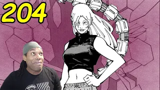 GOT HIM!!! - JUJUTSU KAISEN CHAPTER 204 LIVE REACTION