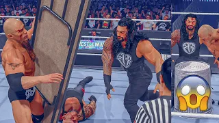 "WWE 2K24 Epic Battle: The Rock, Reigns, & Undertaker Clash!"