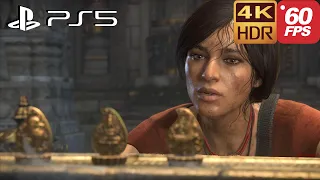 "My Dad Was Here" Emotional Scene - Uncharted The Lost Legacy PS5 60FPS 4K HDR