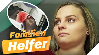 Fleischspieß im Bein! Hatte Lara (15) einen Unfall oder war es Absicht? | Die Familienhelfer | SAT.1