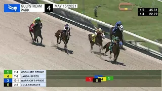 Gulfstream Park May 15, 2021 Race 4