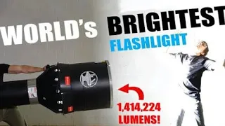 WORLD'S BRIGHTEST FLASHLIGHT./OT38 / 10000 lumens.
