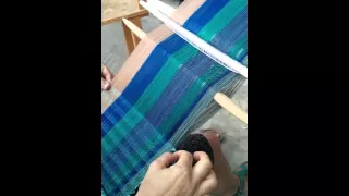 Backstrap weaving tutorial