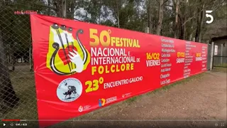 Compartimos un informe desde Durazno con la previa de la 50° edición del Festival de Folklore.