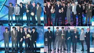 방탄소년단 (BTS) 4관왕 모음 ( 올해의 아티스트 + U+아이돌 Live + 베스트 앨범상 + DAESANG) + 아이돌 + 엔딩 4K 190424