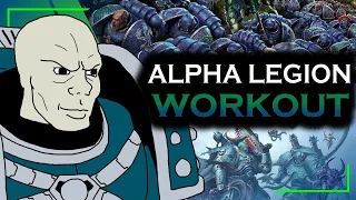 Martial Industrial Workout Playlist 🎵 Spacemarine Workout |  Alpha Legion 🔵 Hydra Dominatus