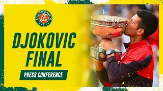 Djokovic post-final press conference | Roland-Garros 2023
