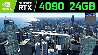 MSFS Nvidia 4090 Flight Test 4K | Chicago