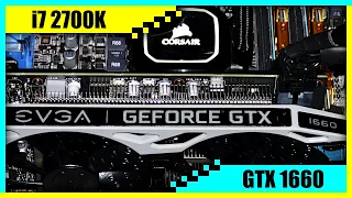 i7 2700K + GTX 1660 Gaming PC in 2022 | Tested in 7 Games