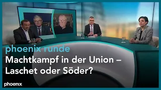 phoenix runde: Machtkampf in der Union - Laschet oder Söder?