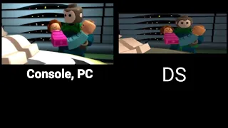 Lego Star Wars Cutscene Comparison PC And Console VS Nintendo DS