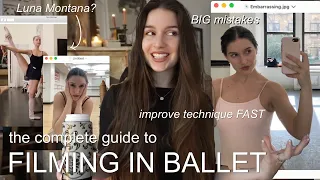 🩰 How to FILM in Ballet Class *WITHOUT EMBARRASSING YOURSELF* (& what to do instead if you can't)