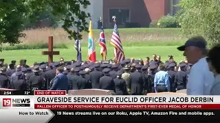 Special Coverage: Slain Euclid Officer Jacob Derbin laid to rest https://tinyurl.com/2ca99e7r