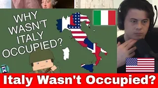 American Reacts Why wasn't Italy occupied after World War 2?