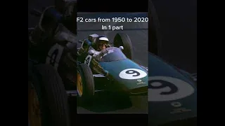 F1 Cars From 1950 to 2020