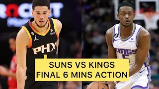 KINGS VS SUNS FINAL 6 MINUTES ACTION / MARCH 11, 2023