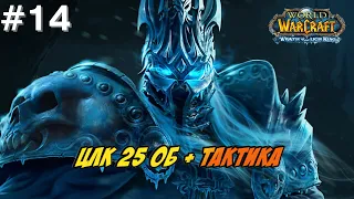 ЦЛК 25 ОБ + тактика 3.3.5 ➤ WoW Lich King 3.3.5 | WoW Circle X5 | День 14