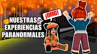 ¡MI MAMÁ NOS CUENTA SUS EXPERIENCIAS PARANORMALES! 👻 / ESPECIAL DE HALLOWEEN 🎃 (ROBLOX)