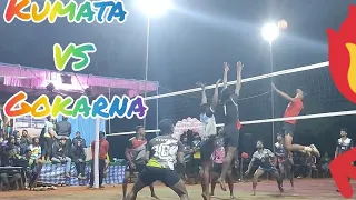 KUMTA VOLLEYBALL 💥🔥 | GOKARNA VS KUMATA | karnataka university player | semifinl | DEEPAK,SANTU,YOGU