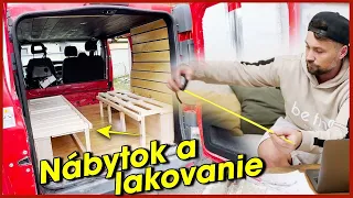 🚗 Staviam POSTEĽ a INÉ / Opel Vivaro / Camper Van