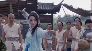 Kung Fu Movie! Four masters think no one can match them, but the girl's martial arts are superior!