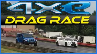 Jeep Wrangler 4xe Embarrassing people at the Drag strip