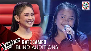 Kate Campo - Pusong Ligaw | Blind Audition | The Voice Teens Philippines 2020