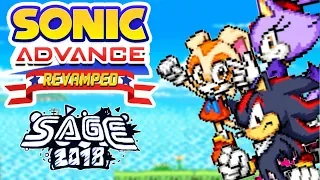 Sonic Advance Revamped (SAGE 2018 Demo) | Blaze, Cream, and Shadow! (Sonic Fan Games)