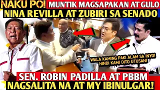 Naku po! Sen. Padilla,PBBM nagsalita my ibinulgar!sa muntik magsapakan Rivilla at Zubri!