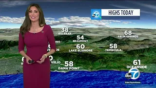 SoCal to see mostly warm and sunny conditions rest of week starting Tuesday