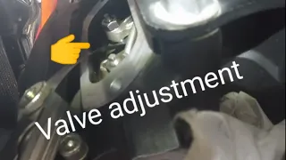 Adjusting the Valves on the 07 Vstar 1300