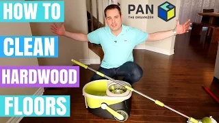 HOW TO CLEAN HARDWOOD FLOORS !!!