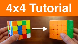 4x4 Rubik's Cube Yau Method Tutorial