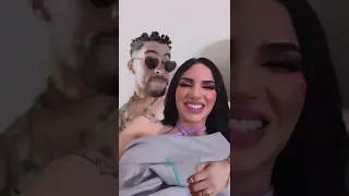 JD PANTOJA *CELOSO* POR VER A KIM Y A BAD BUNNY JUNTOS 😱 #kimberlyloaiza #shorts