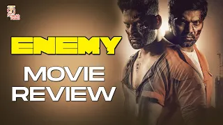 Enemy Movie Review | Vishal | Arya | Mirnalini Ravi | Praksh Raj | Anand Shankar | Thamizh Padam