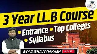 3 Years LL.B in India | Law after Graduation | StudyIQ Judiciary