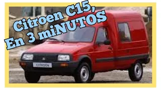 🚗🚗 CITROEN C15, en 3 miNUTOS 🚗🚗