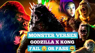 GODZILLA X KONG : The New Empire Review ! MONSTERS VERSE ! Fail or Pass !