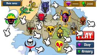 LEGENDARY CAMPAIGN SUMMON ALL ICON GIANT, SPEARTON,NINJA,WIZARD...| STICK WAR LEGACY - KASUBUKTQ