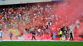 Adanaspor - Bandırmaspor | Gol anında Adanaspor Tribünü