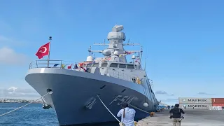 Turkey’s first warship arrives in Mogadishu Port under defense deal