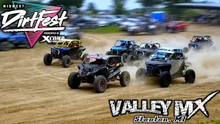 Midwest Dirtfest 2021!! SXS and Prerunner's go full send on a motocross track.