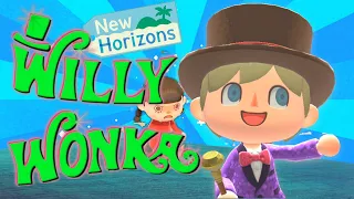 Willy Wonka and the Chocolate Factory but It's In Animal Crossing