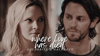 ❖ galadriel & halbrand | where love has died [+1x05]