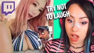 Twitch PERFECT TIMING Moments - TRY NOT TO LAUGH REACTION!!! #2