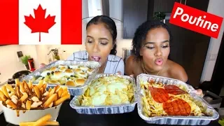 CHICKEN ALFREDO POUTINE?! | COOKING WITH OSH AND AKELA EP. 2