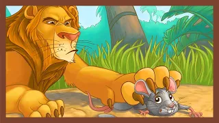 LE LION ET LA SOURIS | LION AND THE MOUSE |FRENCH STORIES FOR BEGINNERS| FRENCH AND YOU | P.RADHIKA
