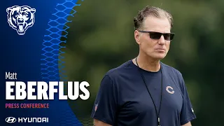 Eberflus on the growing relationship between Claypool and Fields  | Chicago Bears